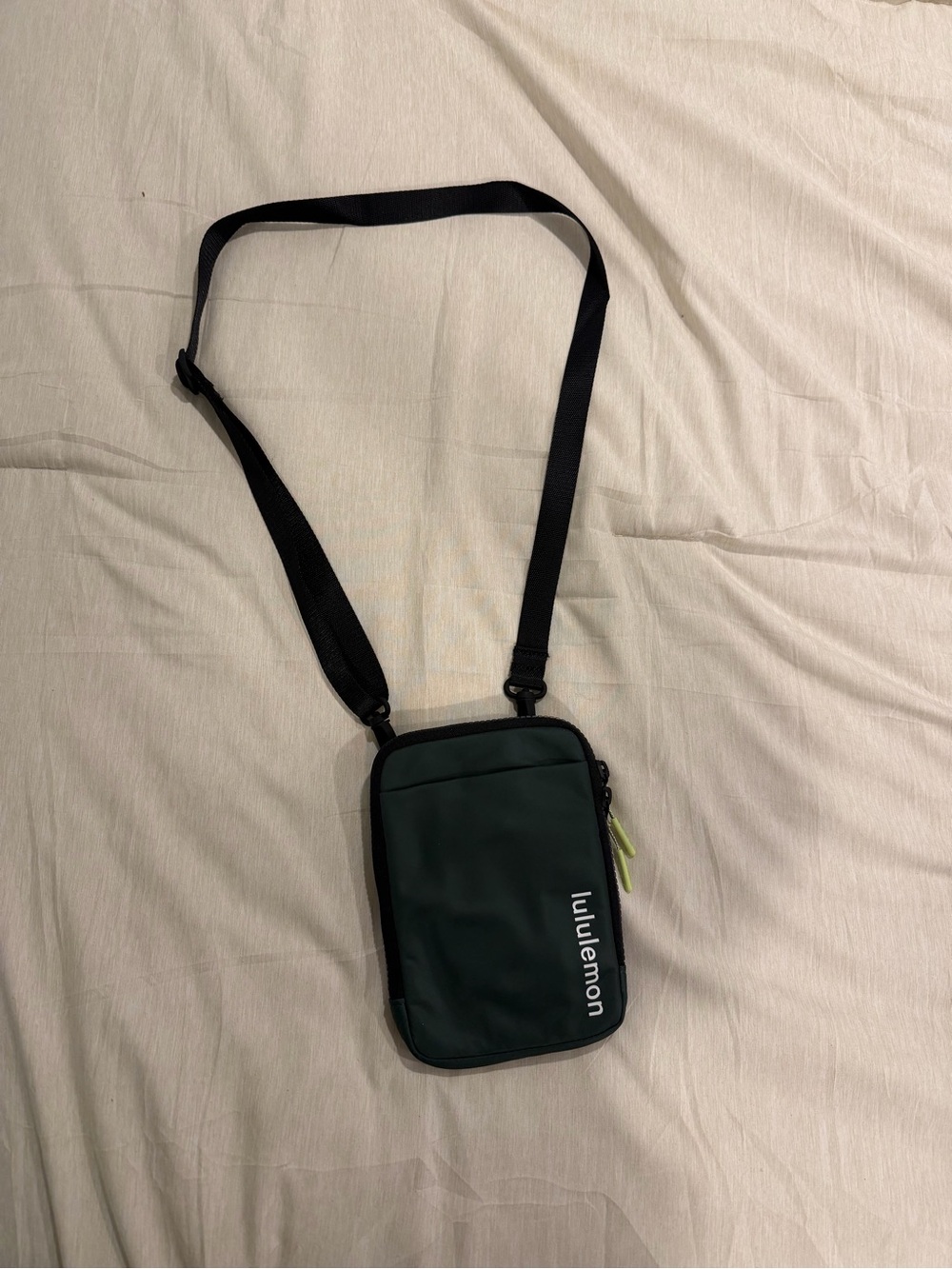 lululemon athletica Small Crossbody Bag in Dark Green